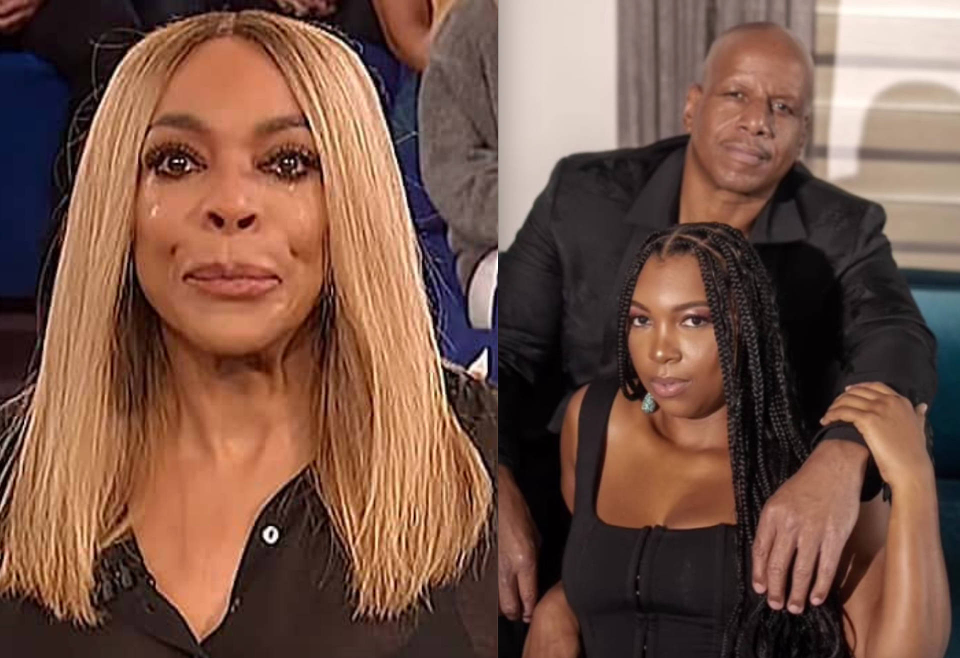 Wendy Williams With Ex And Mistress Background