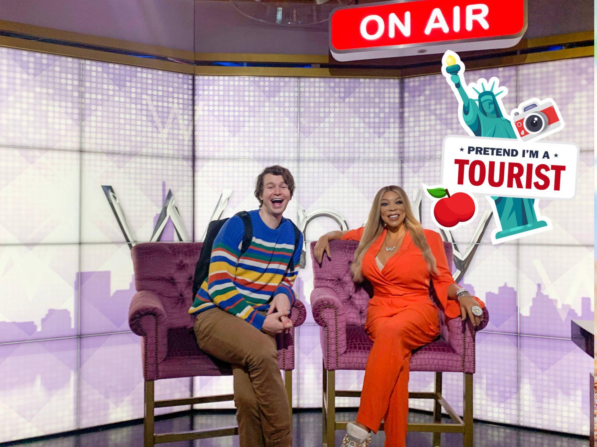 Wendy Williams With Zach Zimmerman