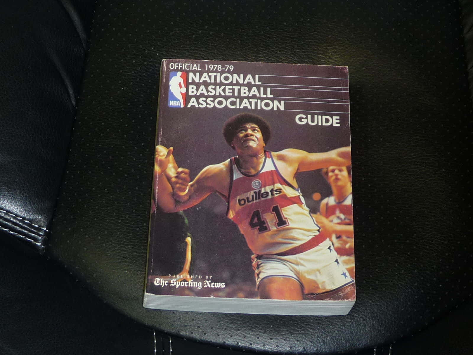 Wes Unseld Cover Nba Guide Background