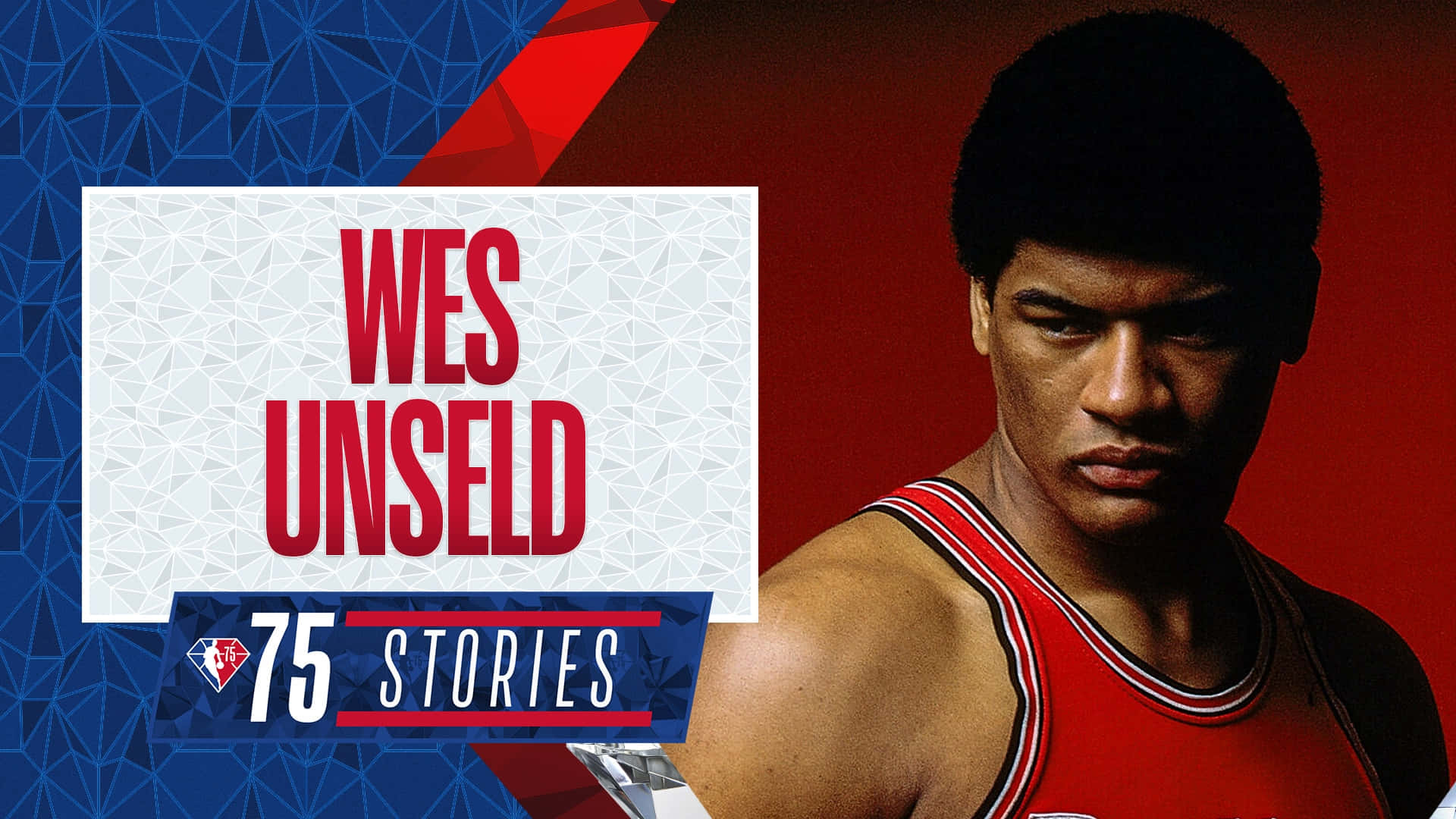 Wes Unseld Nba Iconic Stories Background