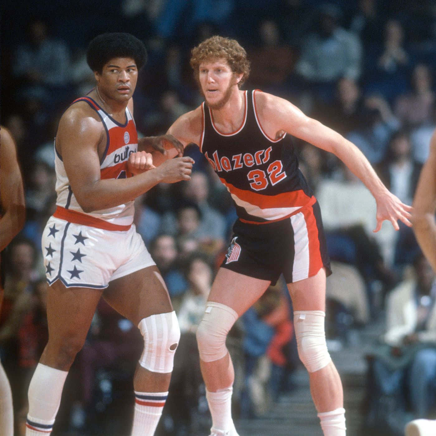 Wes Unseld Vintage Ball Game Background