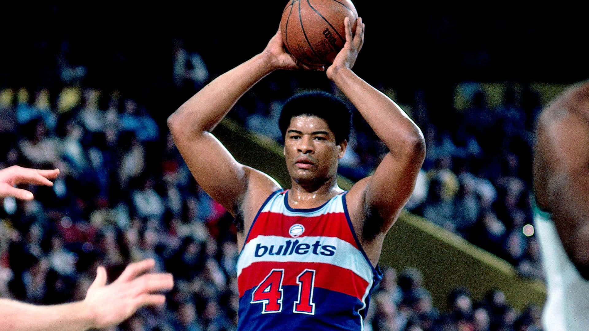 Wes Unseld Washington Bullets Game Background