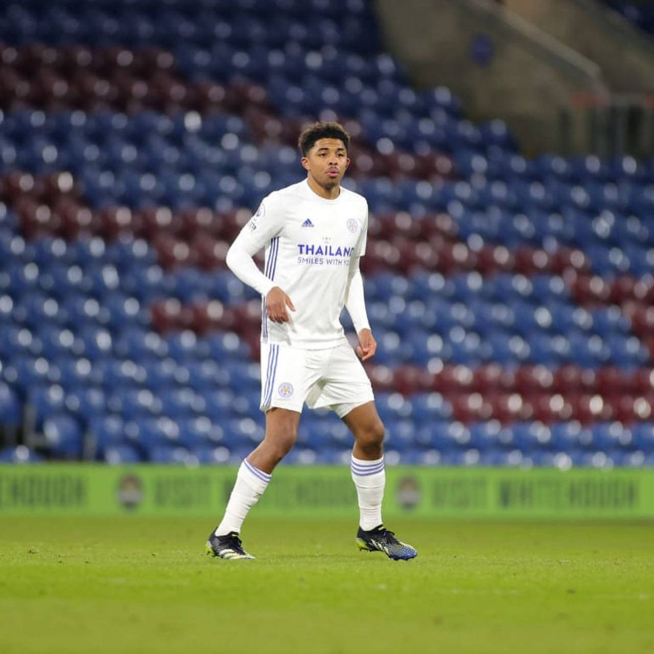 Wesley Fofana In Action On The Field Background