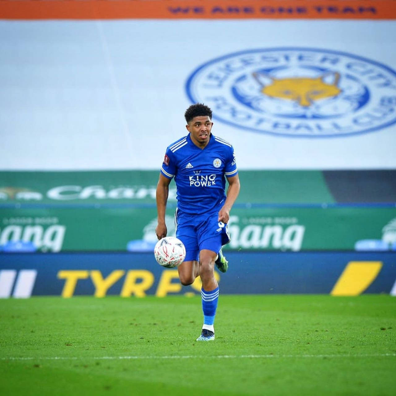 Wesley Fofana Leicester Training Ball