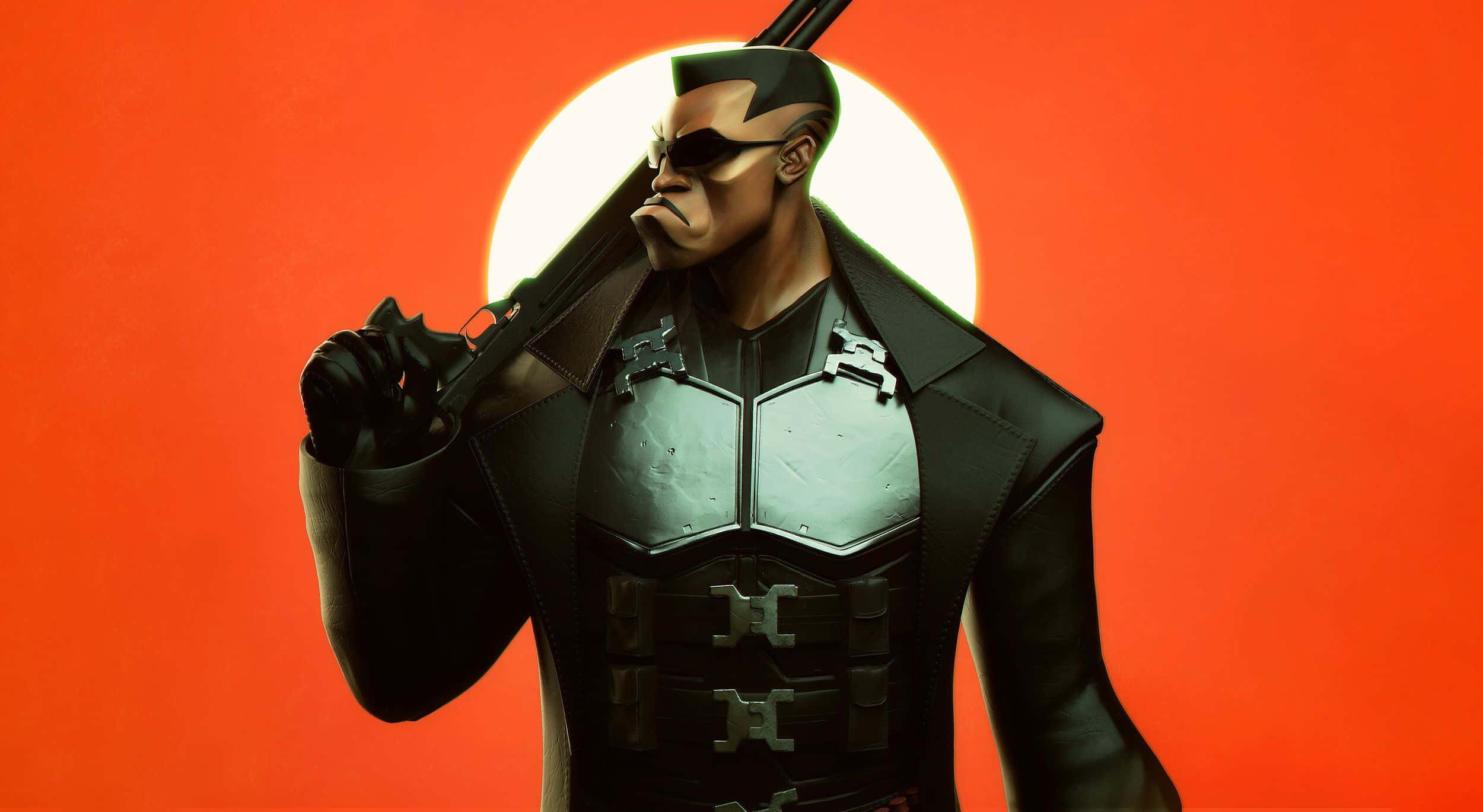 Wesley Snipes Striking A Pose Background