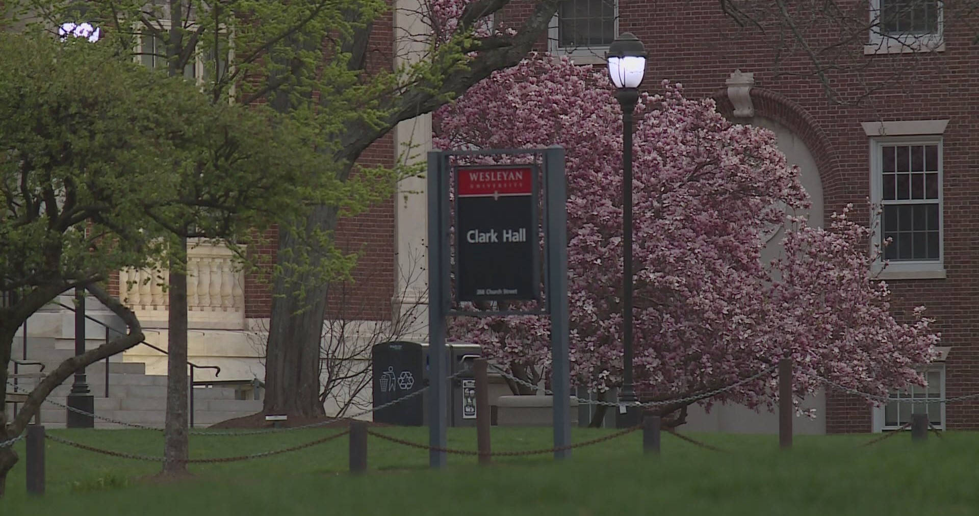 Wesleyan University Clark Hall Background