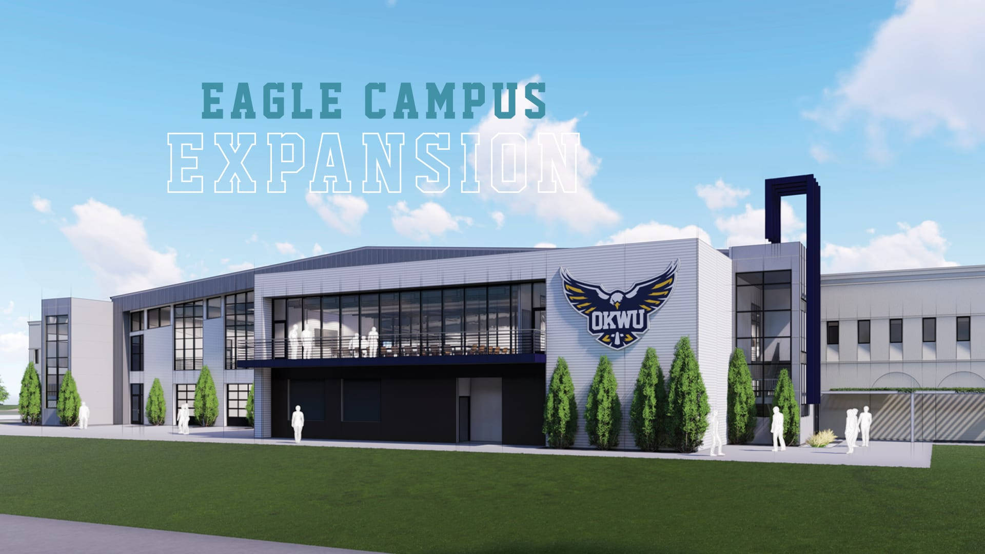 Wesleyan University Eagle Campus Background