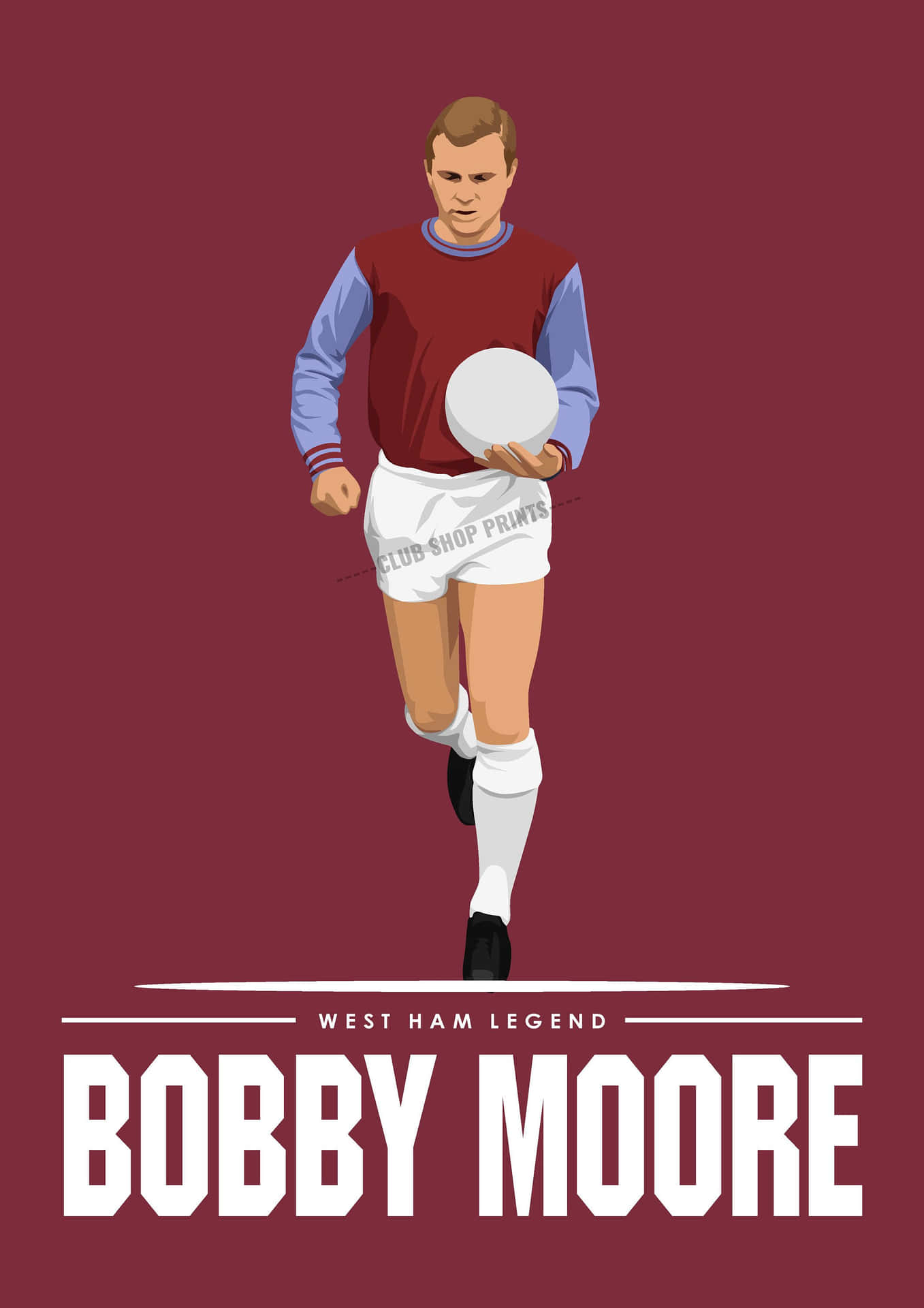 West Ham Legend Bobby Moore Background