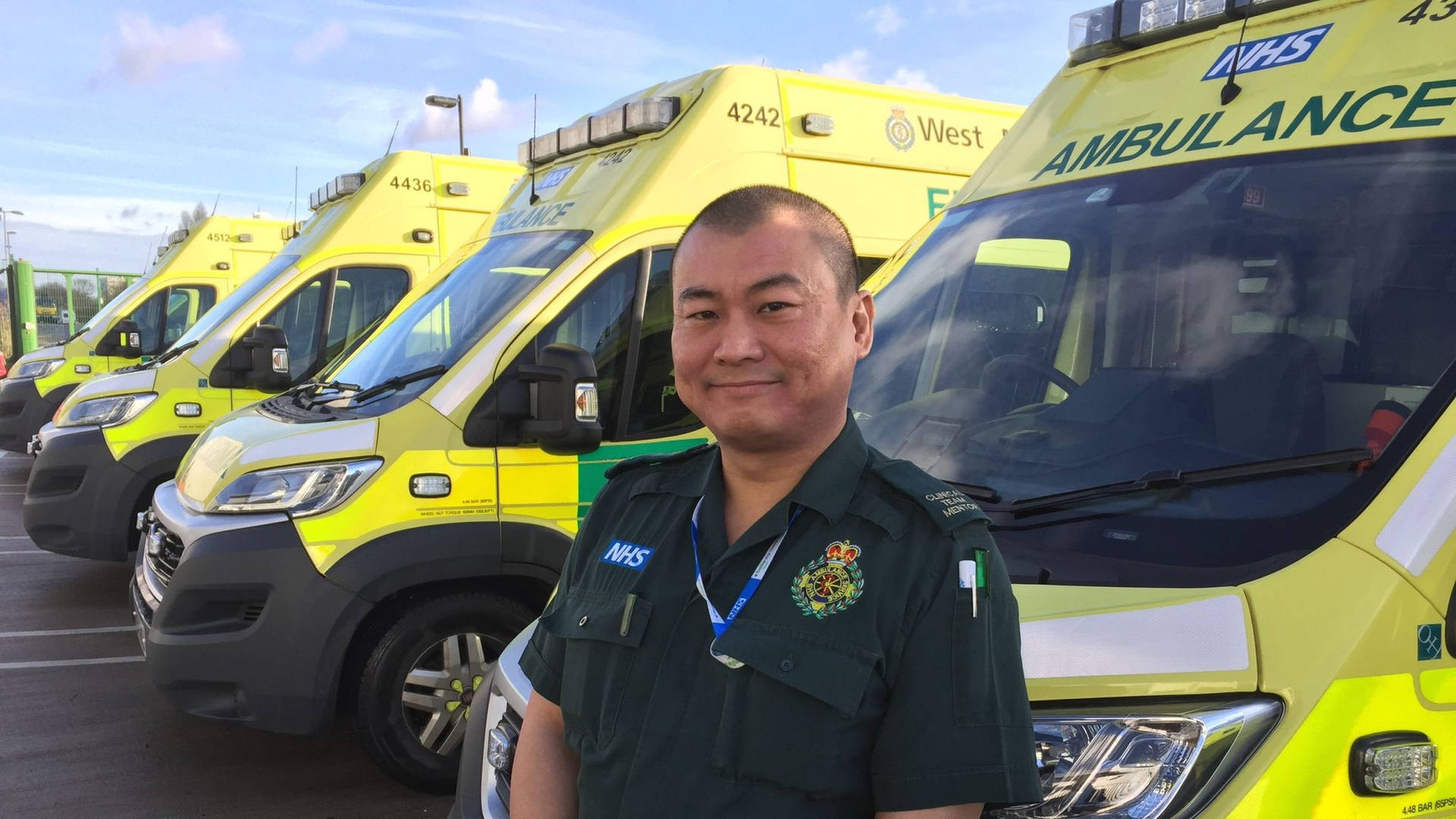 West Midlands Paramedic Simon Wong