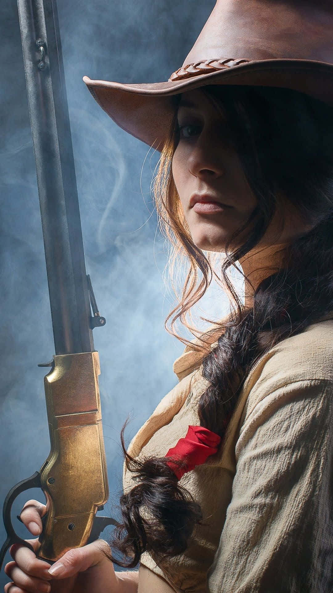 Western Cowboy Iphone 1080 X 1920 Background