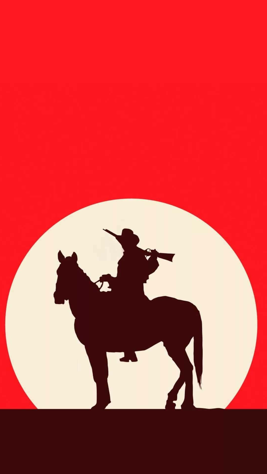 Western Cowboy Iphone 1080 X 1920 Background