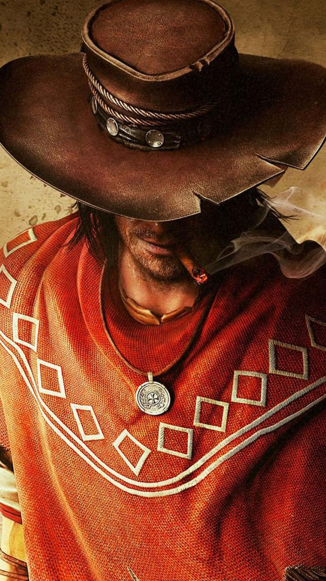 Western Cowboy Iphone 1080 X 1920 Background