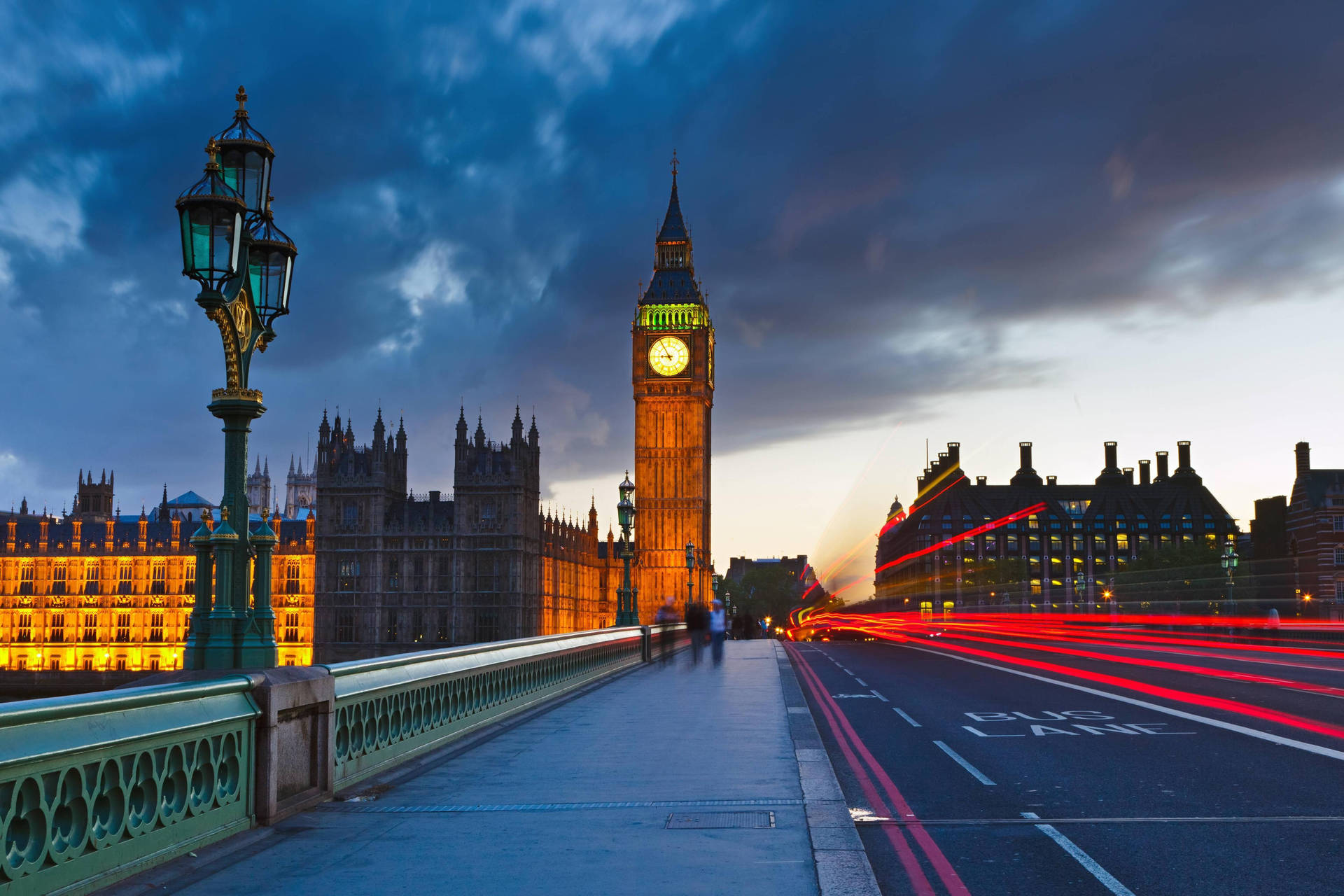 Westminster Bridge And Big Ben Background