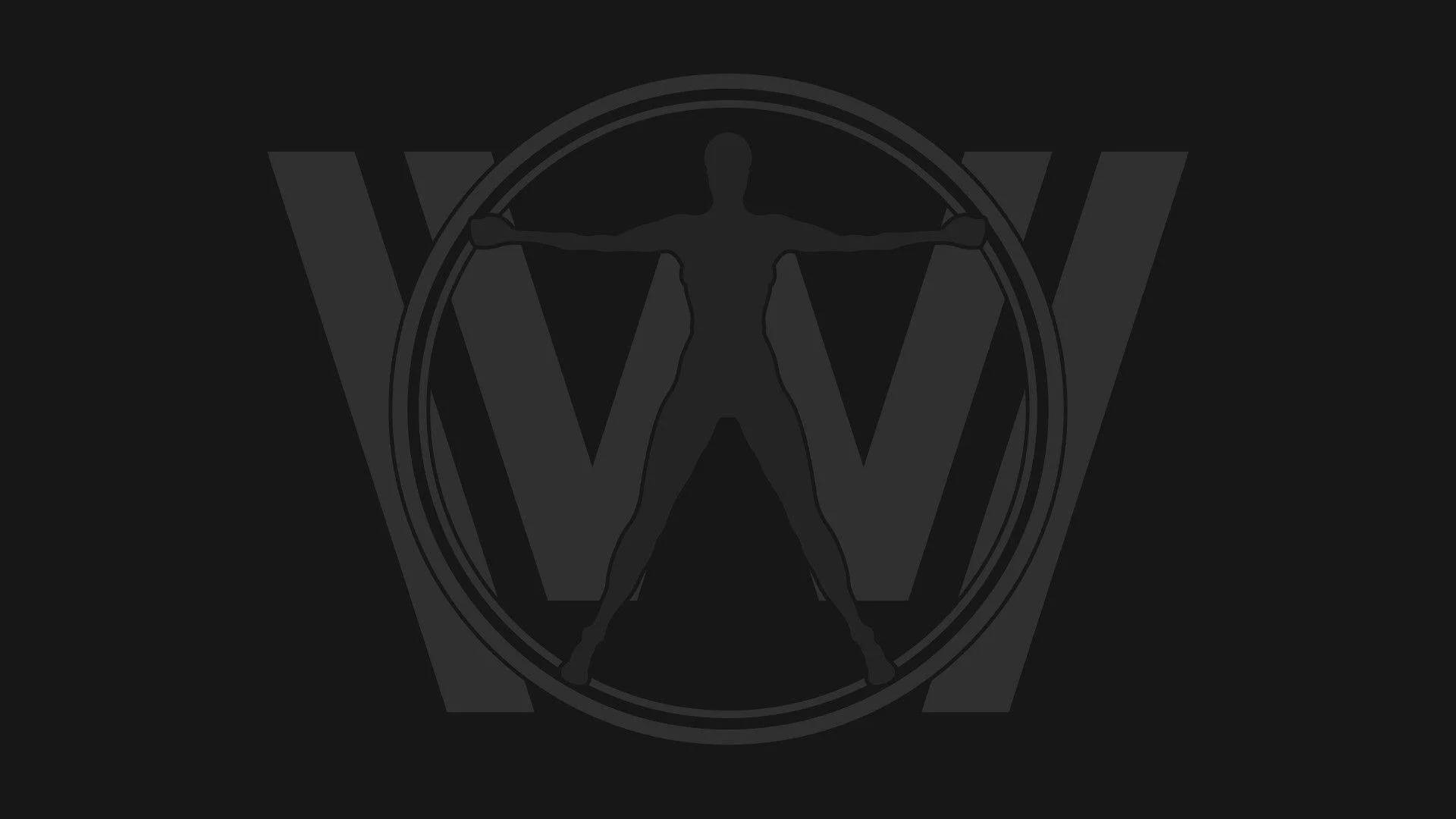 Westworld Black Theme Emblem Background