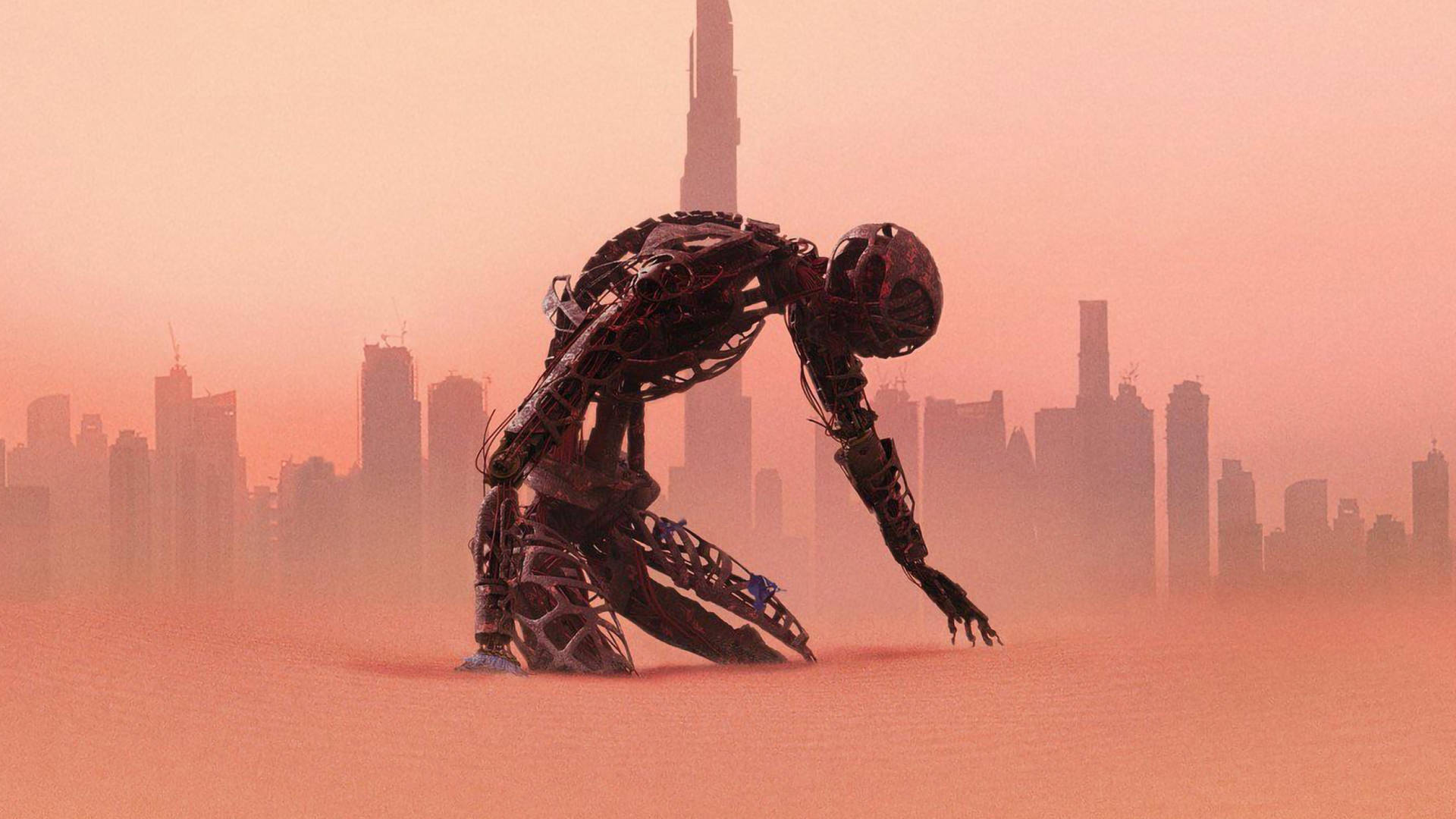 Westworld Desert Robot Background