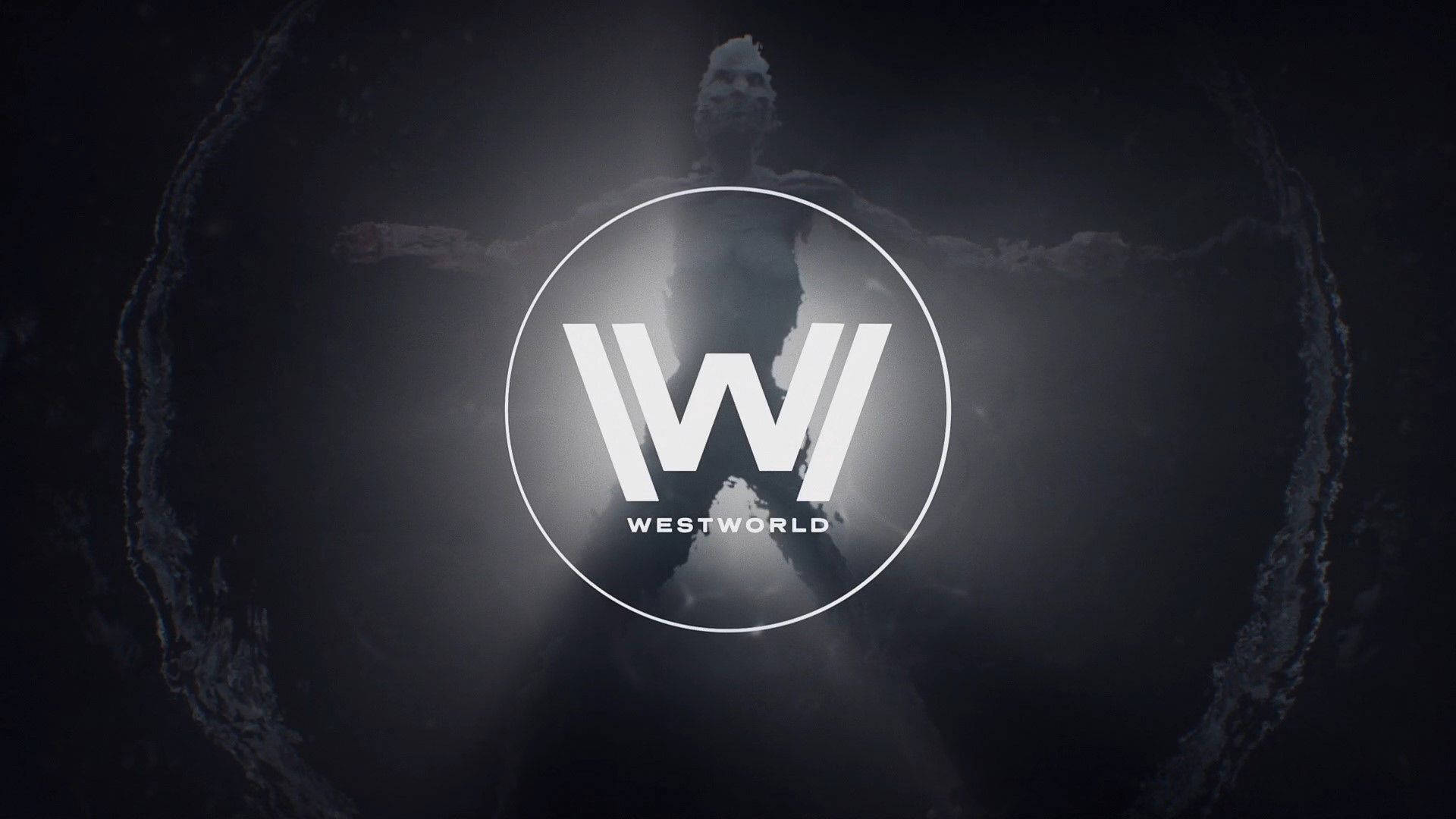 Westworld Symbol With Robot Background