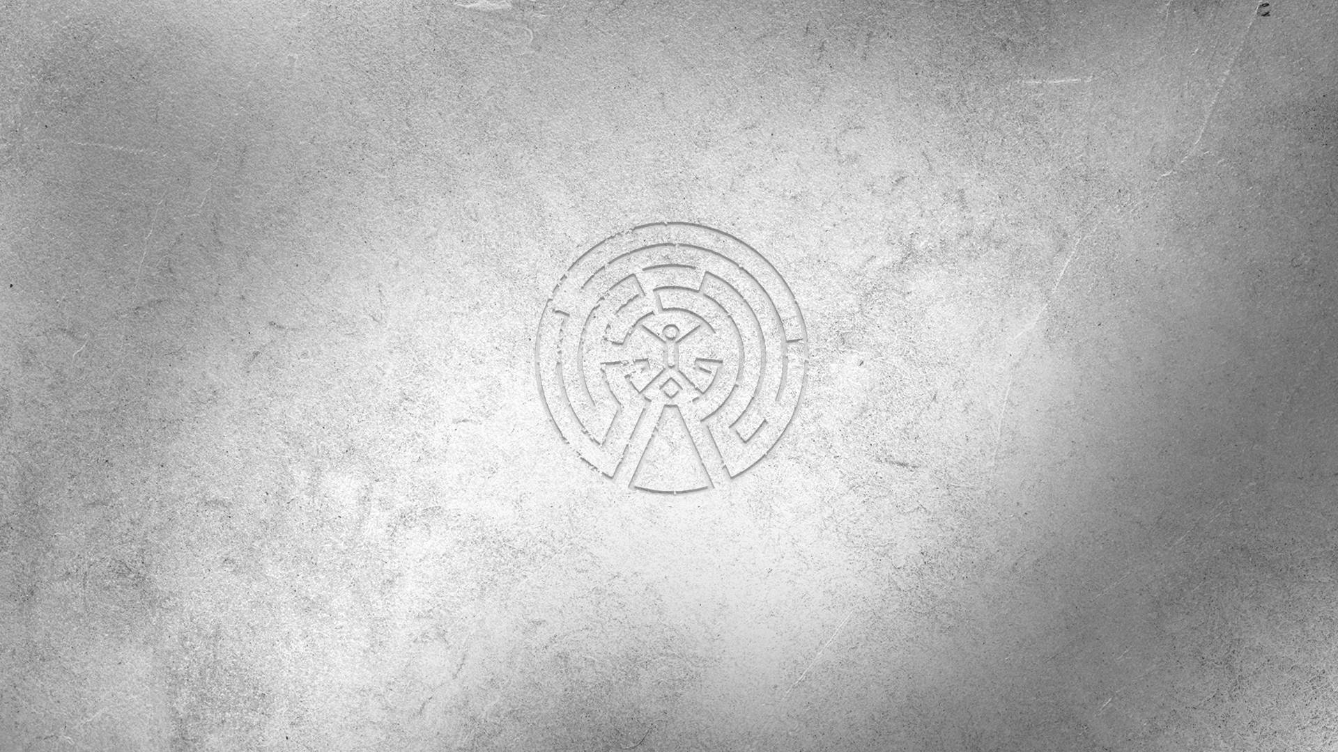 Westworld White Pendulum Logo Background