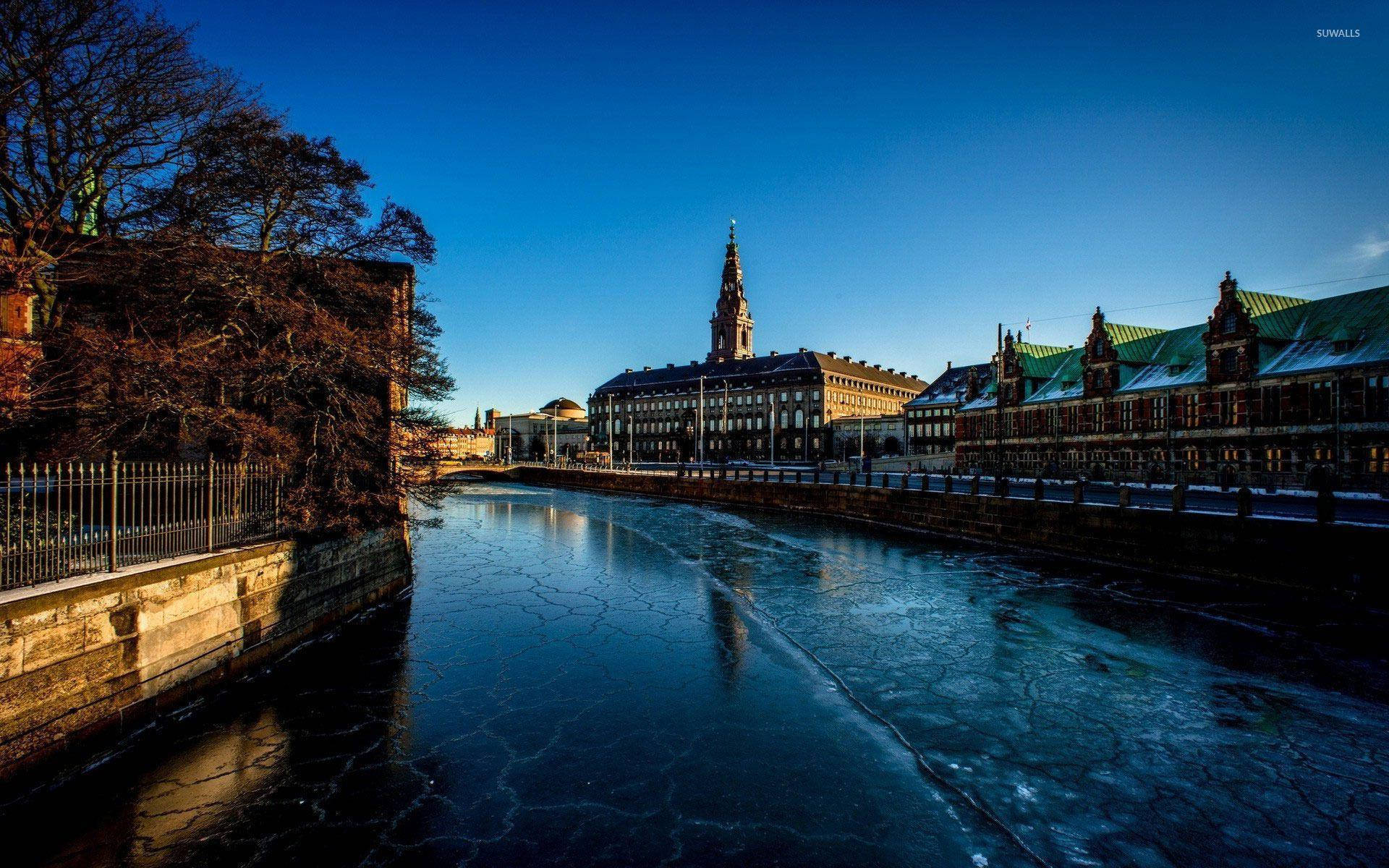 Wet Road Of Copenhagen