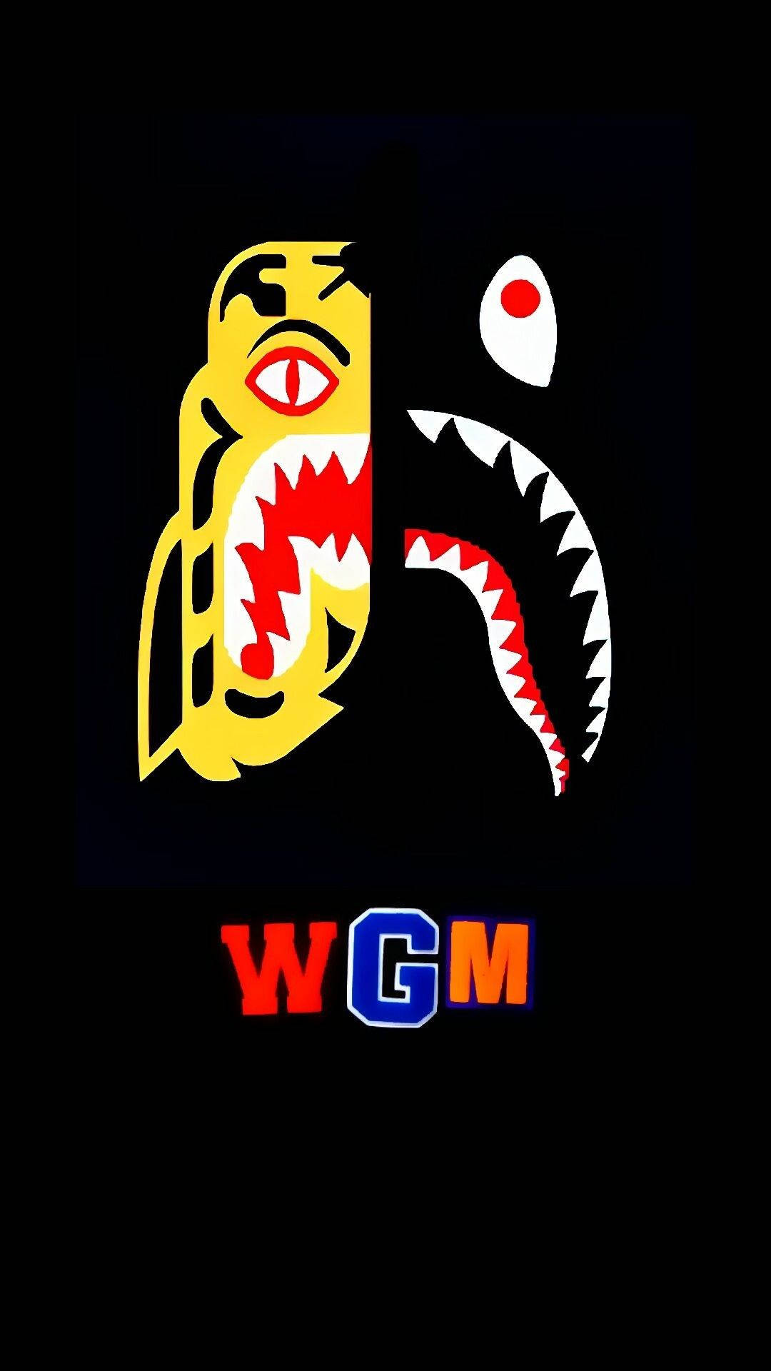 Wgm Bape Cartoon Background