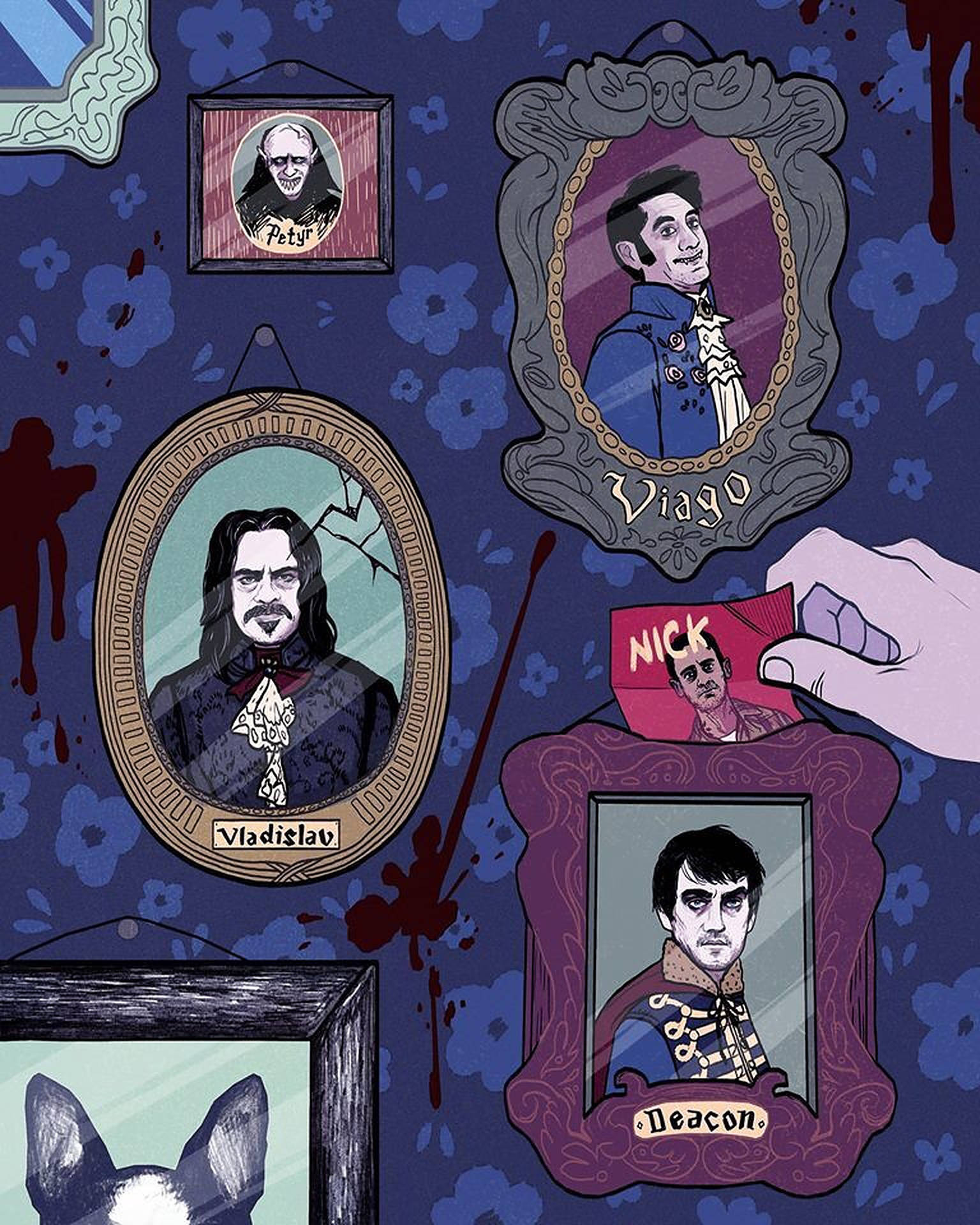 What We Do In The Shadows Cartoon Background