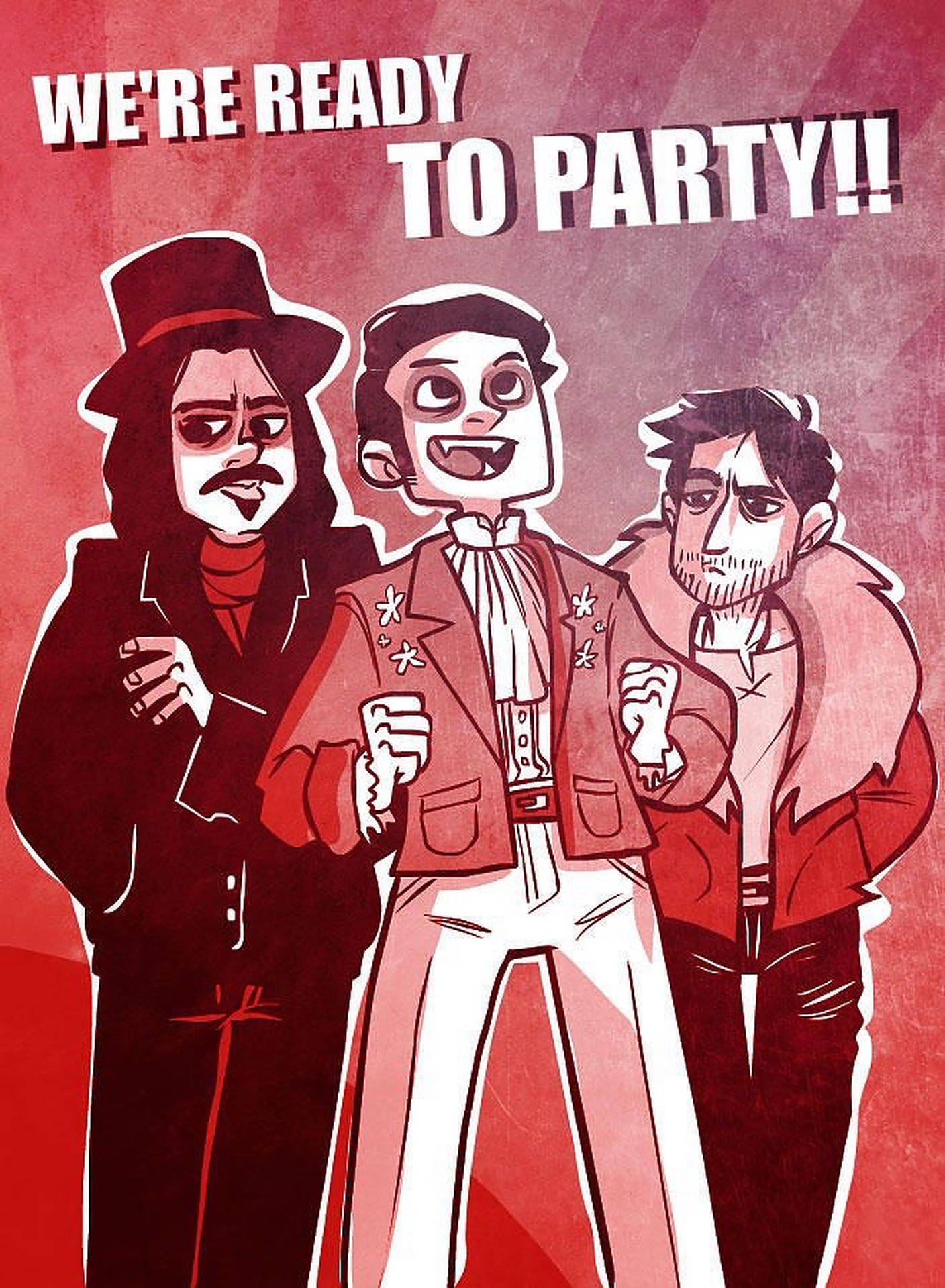 What We Do In The Shadows Party Background