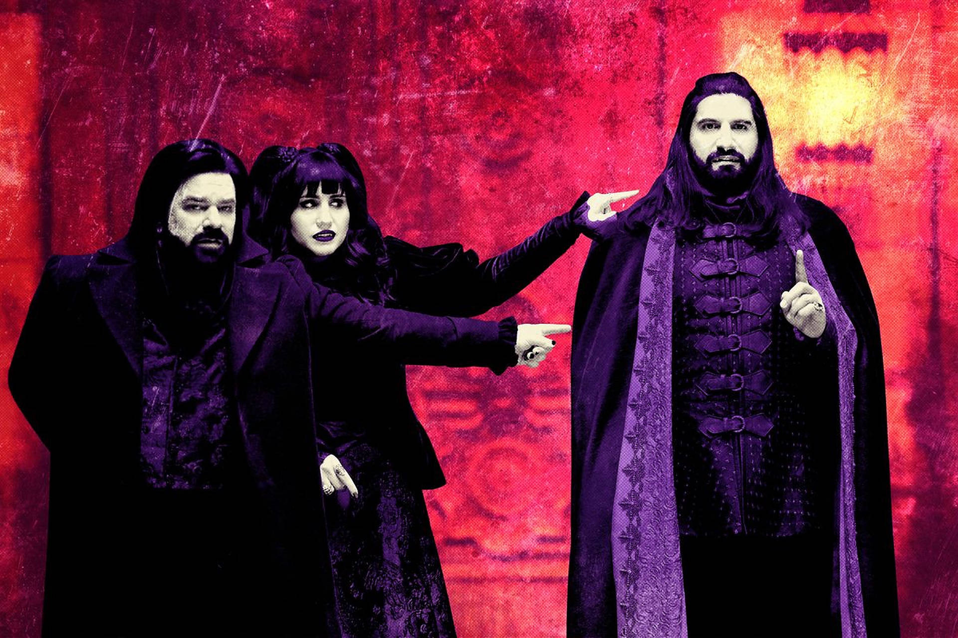 What We Do In The Shadows Purple Outfits