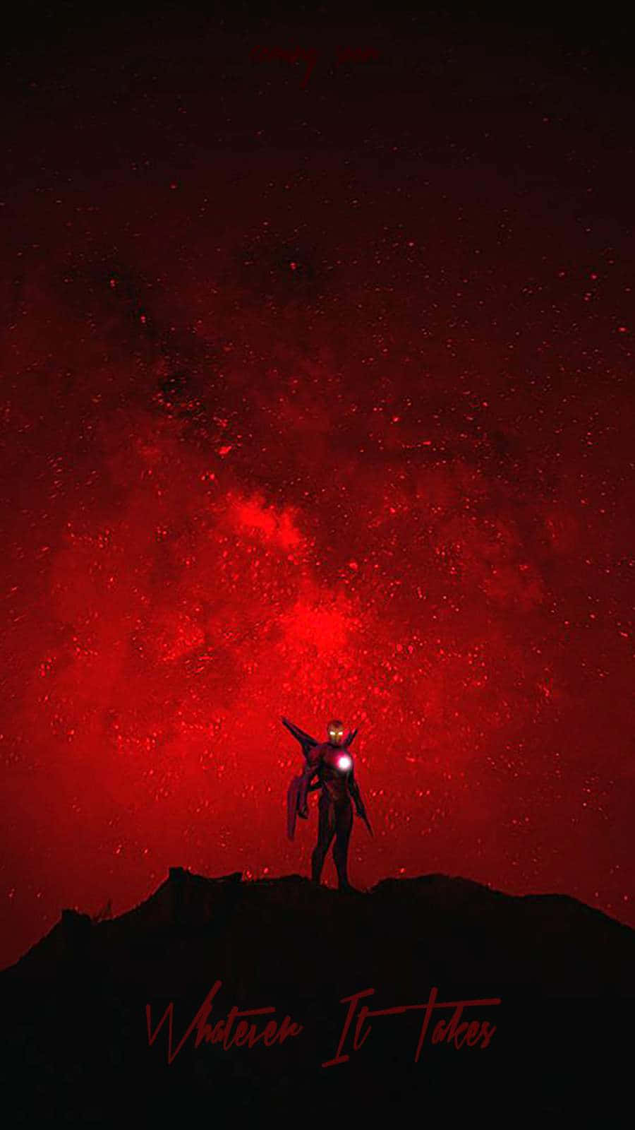 Whatever It Takes Red Ironman Background