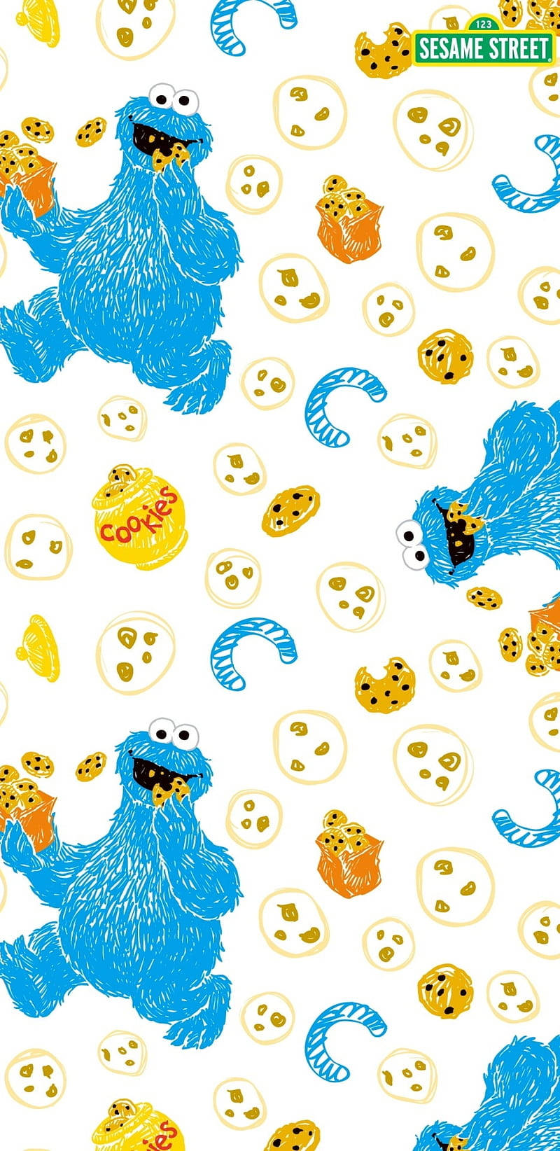 Whatsapp Chat Cookie Monster Background
