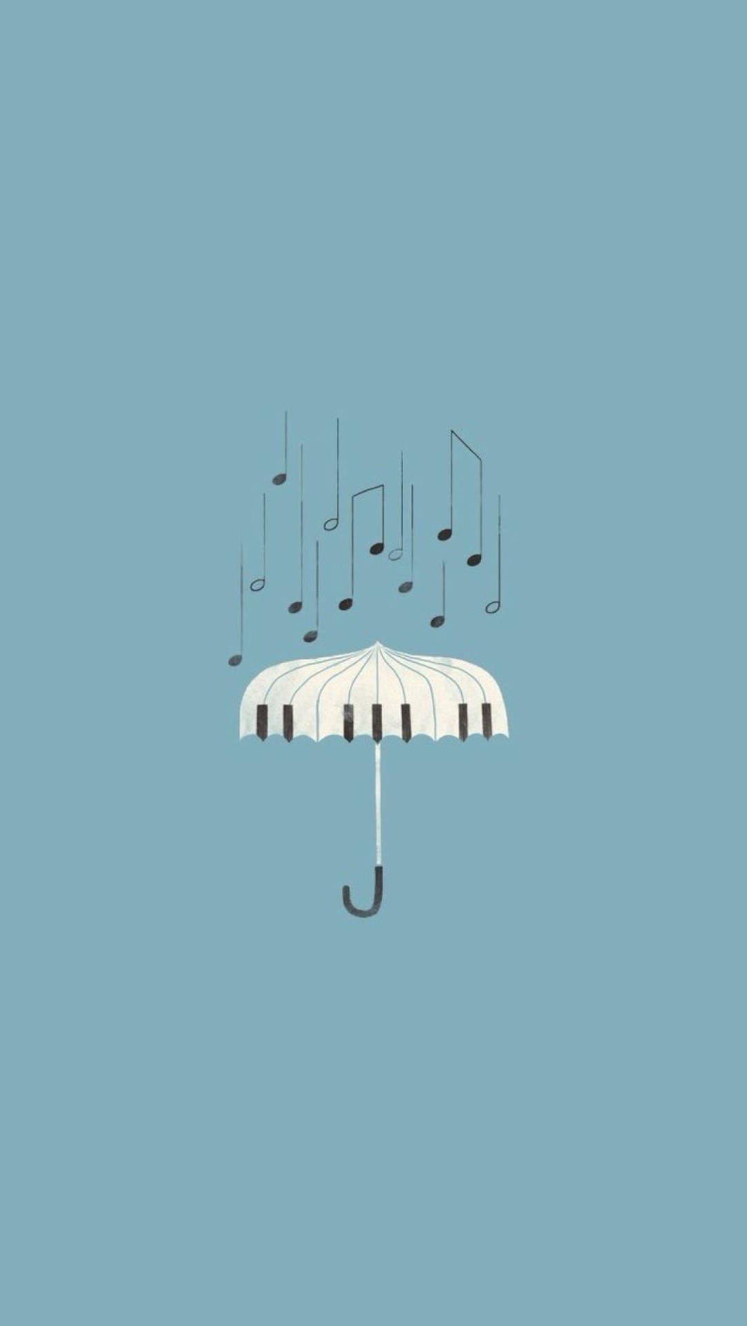 Whatsapp Chat Piano Umbrella Background