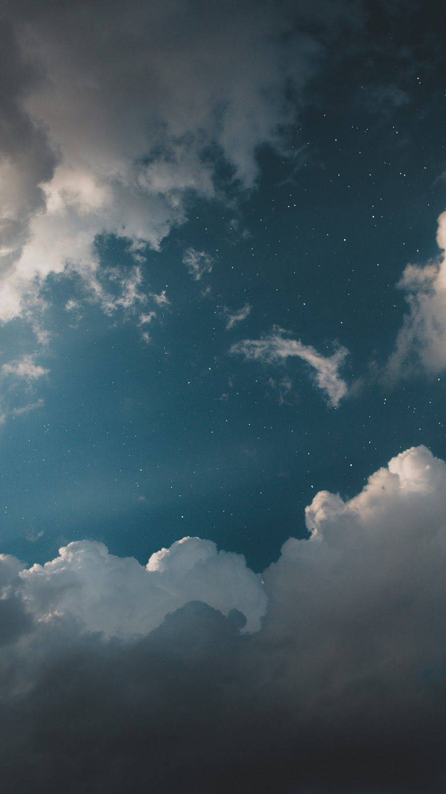 Whatsapp Chat Stars And Clouds Background