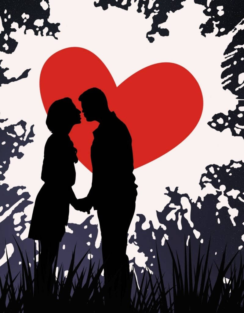 Whatsapp Dp Silhouette Couple Background