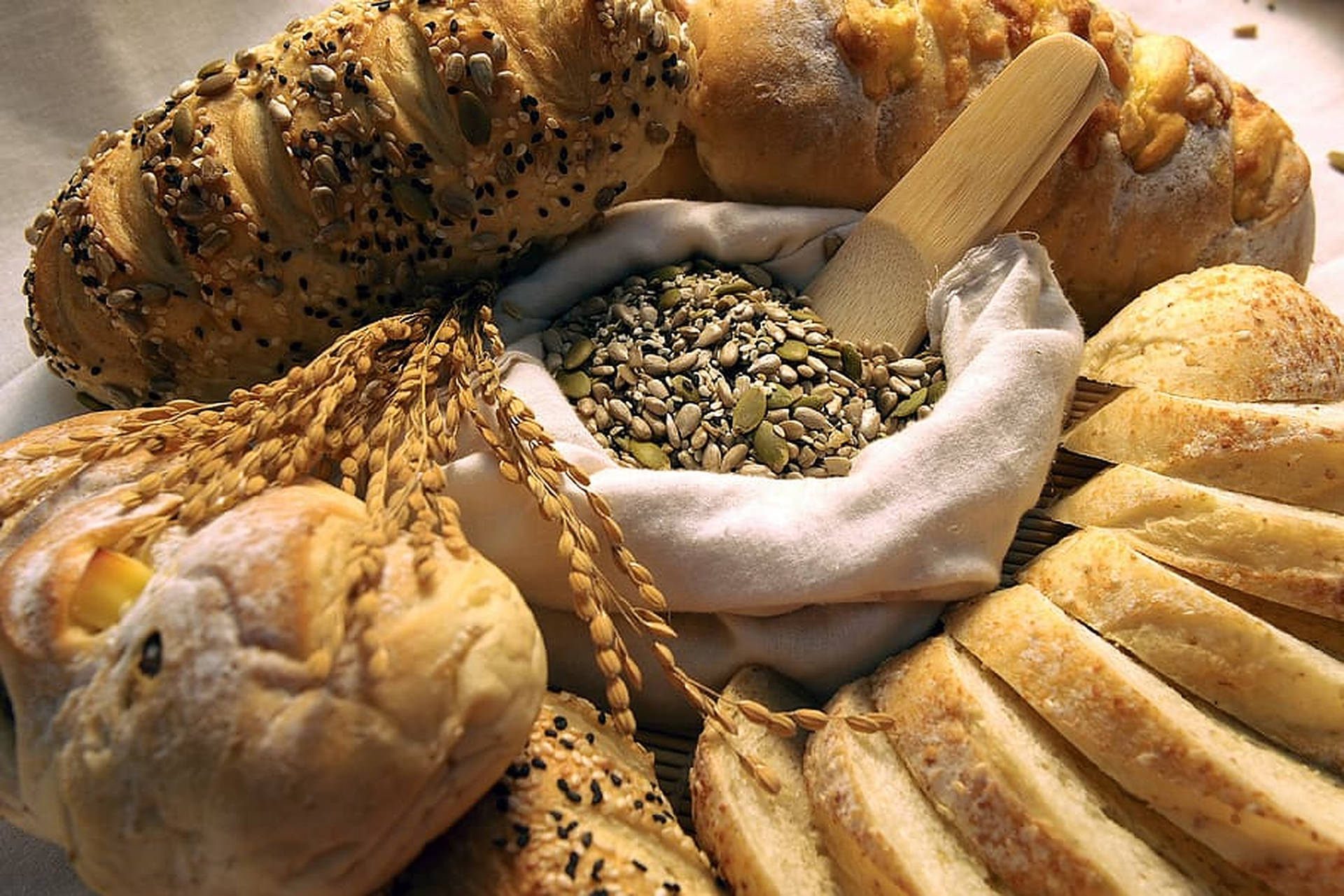 Wheat Bakery Bread Background