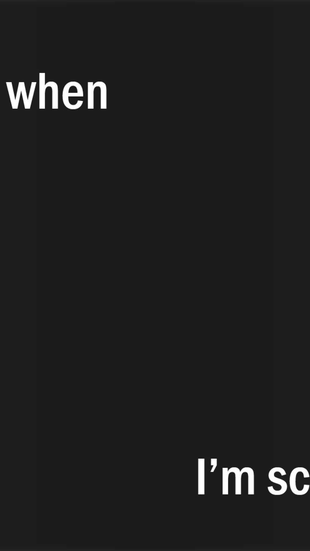 When I'm Sick - I'm Sick - T-shirt Background