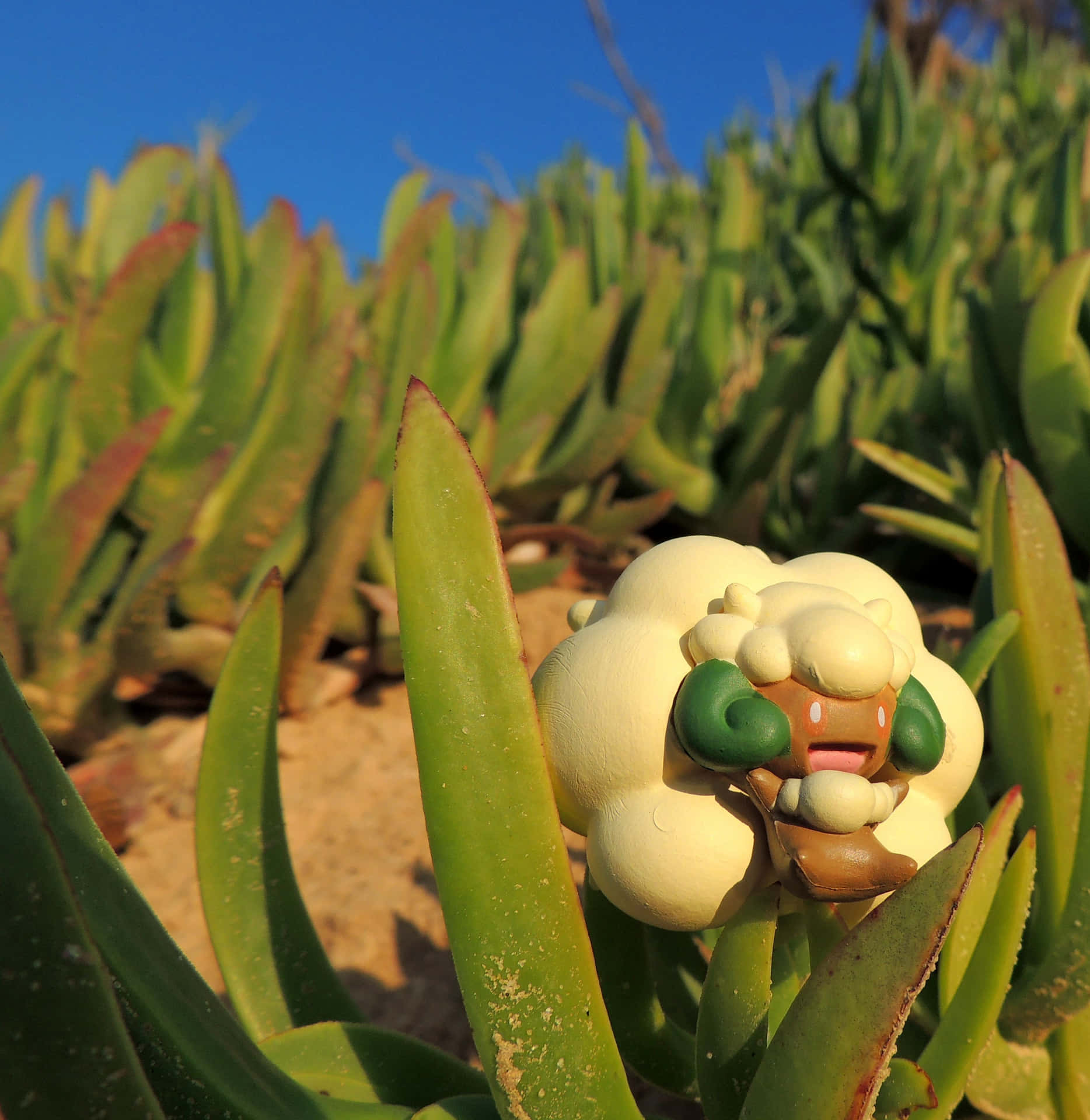 Whimsicott Figure In Grass
