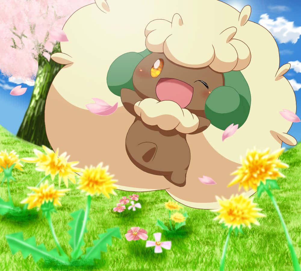 Whimsicott Winking Background