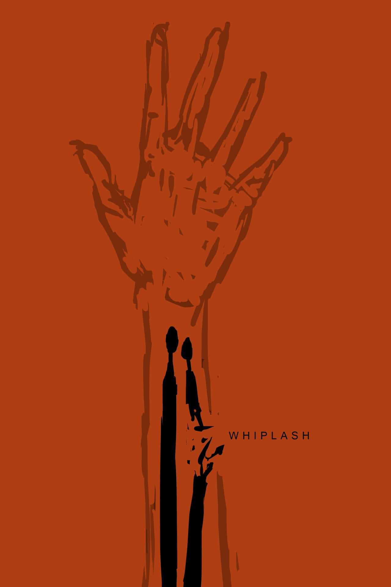 Whiplash Minimalist Movie Poster Background