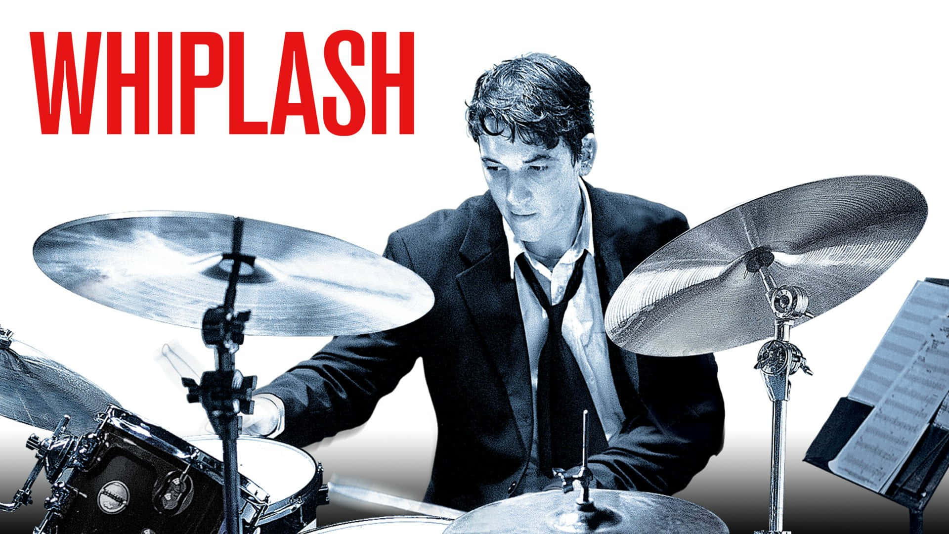 Whiplash Movie Drummer Promotional Art Background