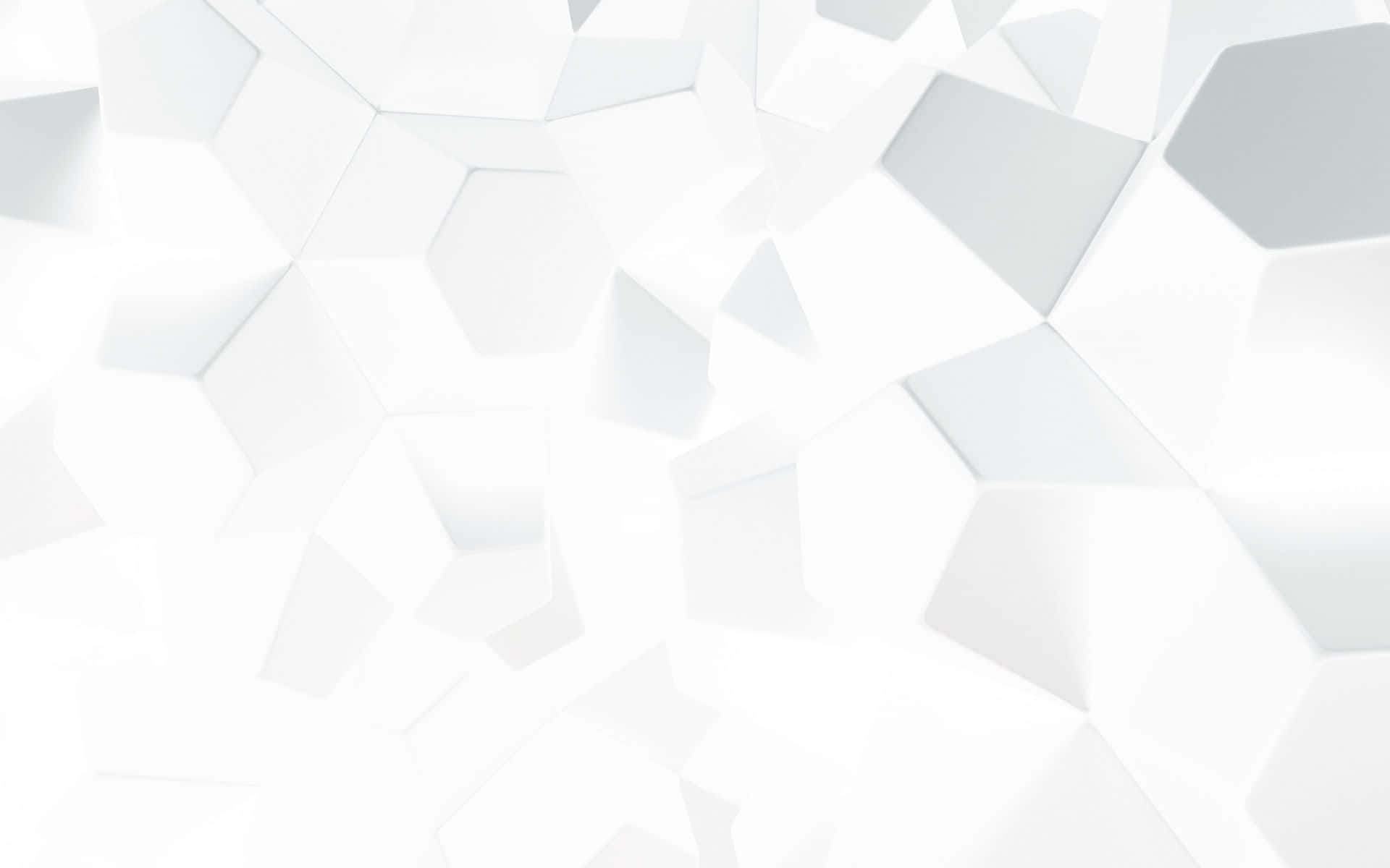 White Abstract Background With Geometric Shapes