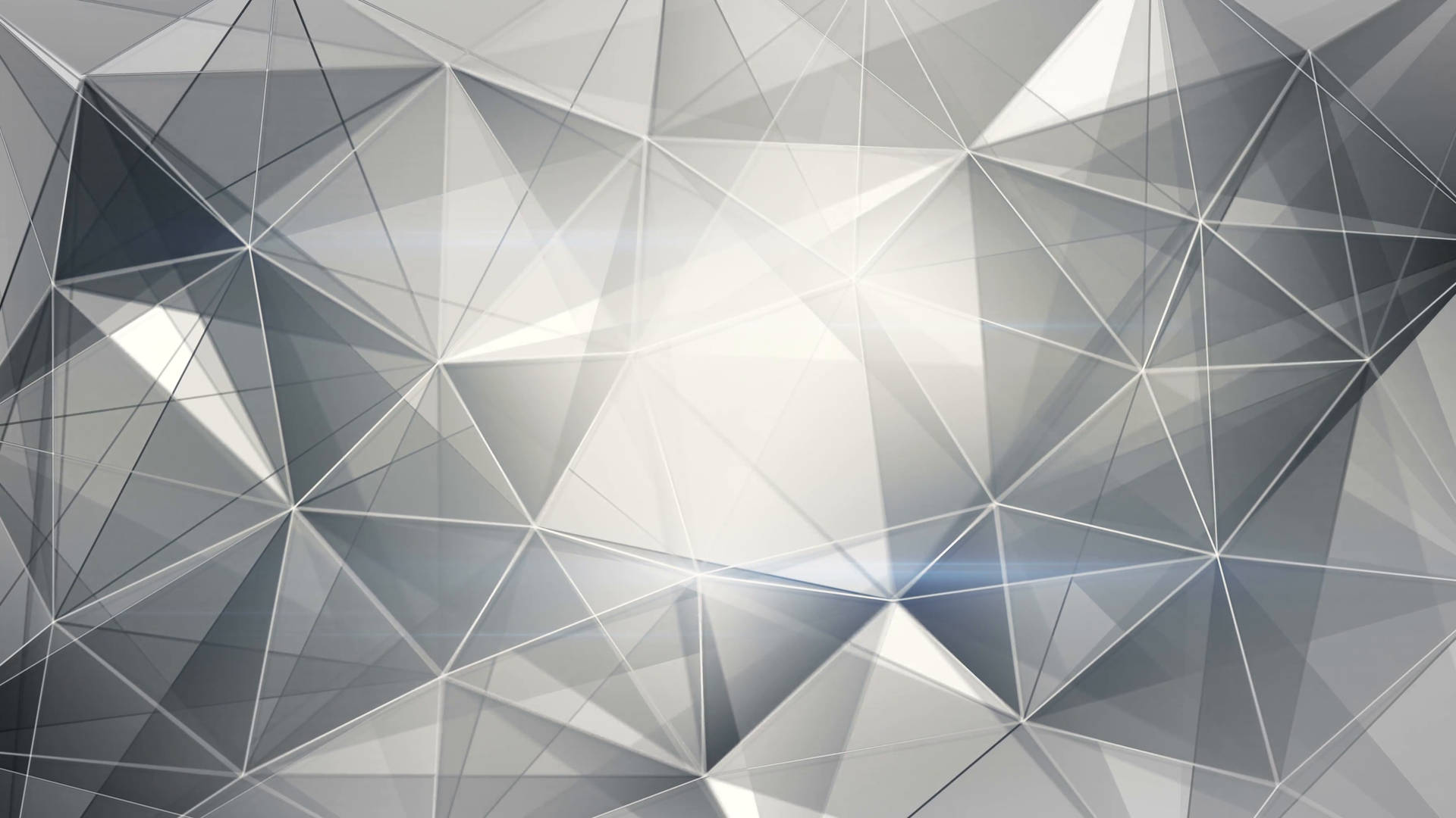 White Abstract Prism