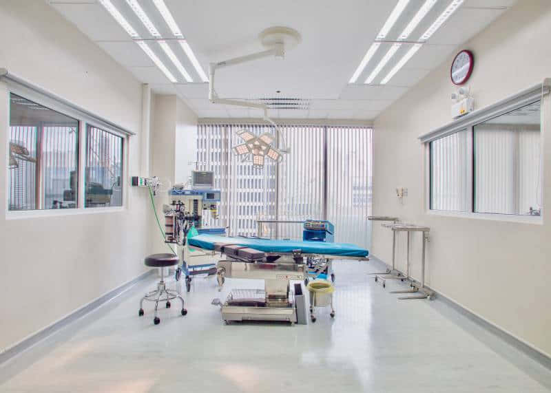 White Ambulatory Room