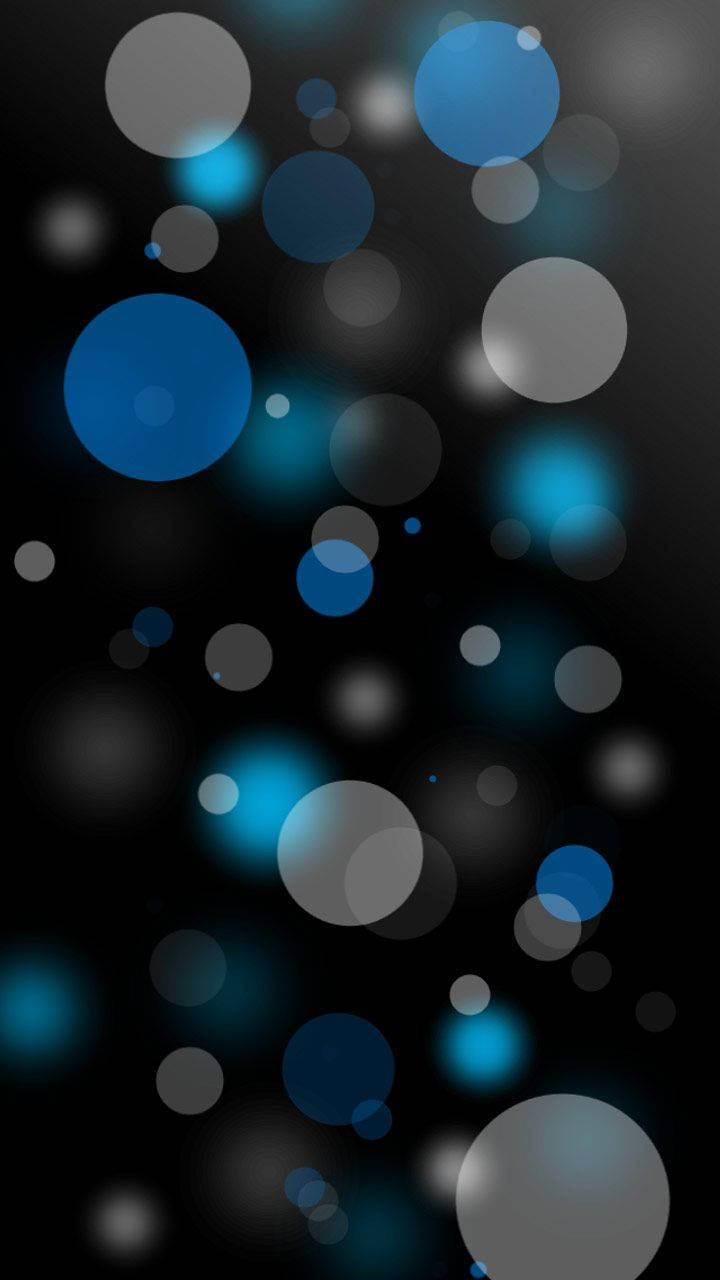 White And Blue Backscatter Orb Samsung