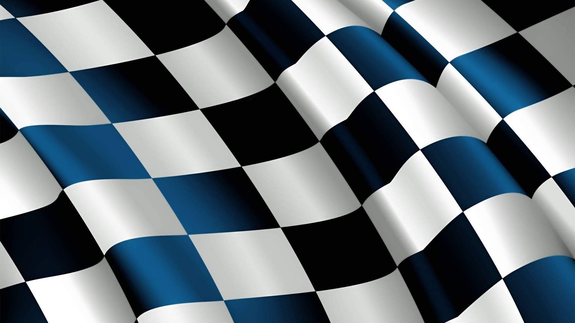 White And Blue Checkered Flag Background