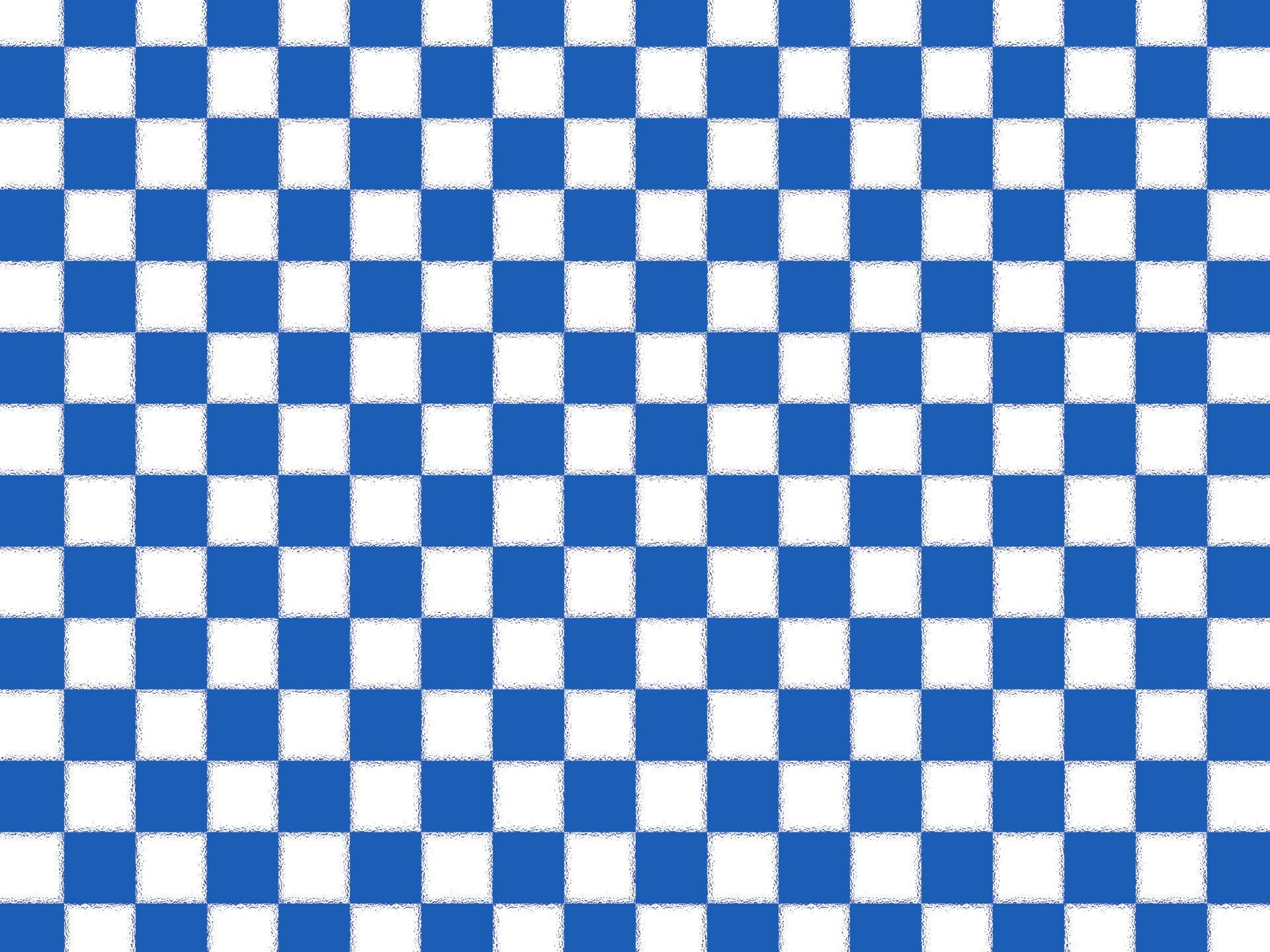 White And Blue Checkered Background