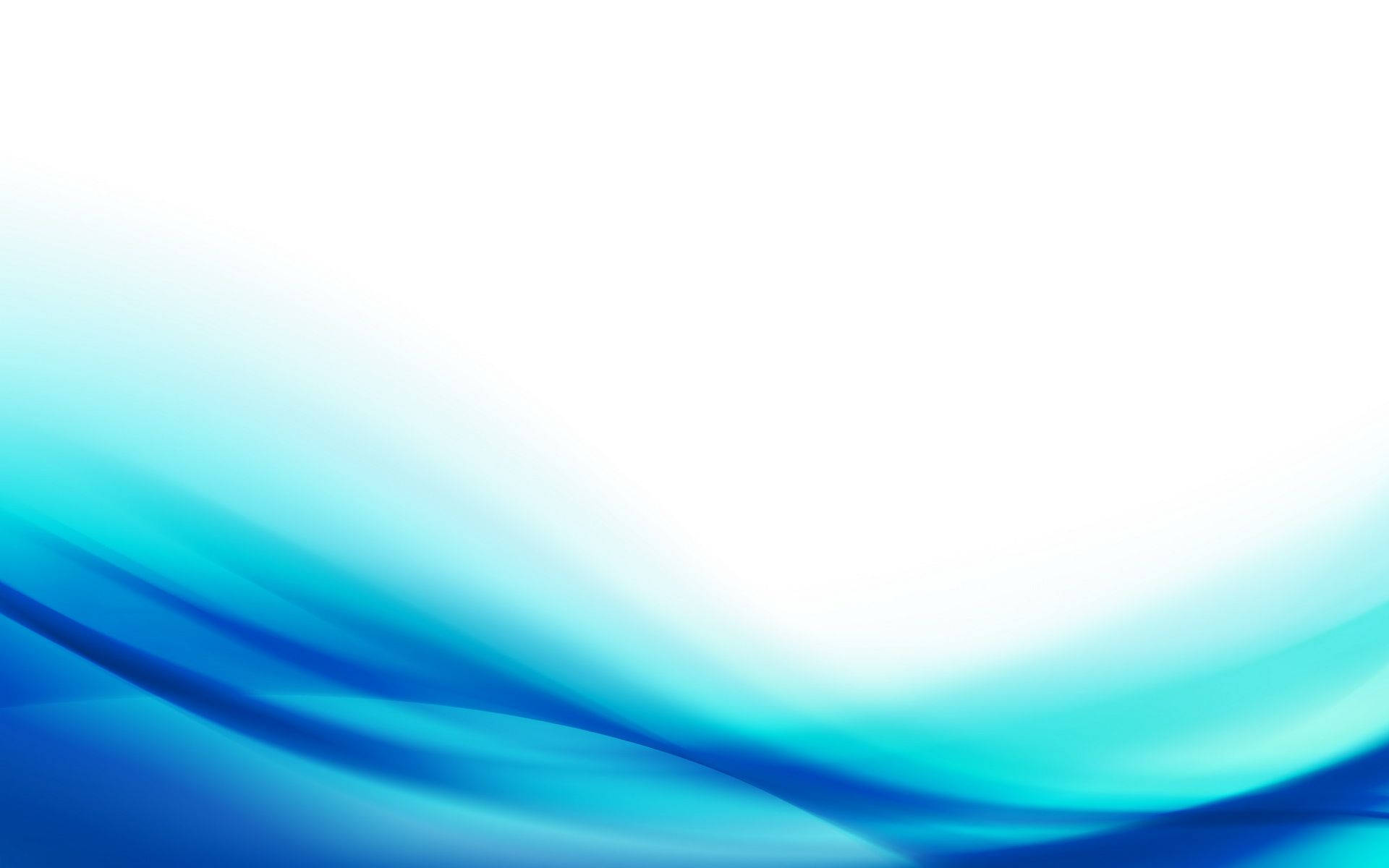 White And Blue Wavy Light Abstract Background