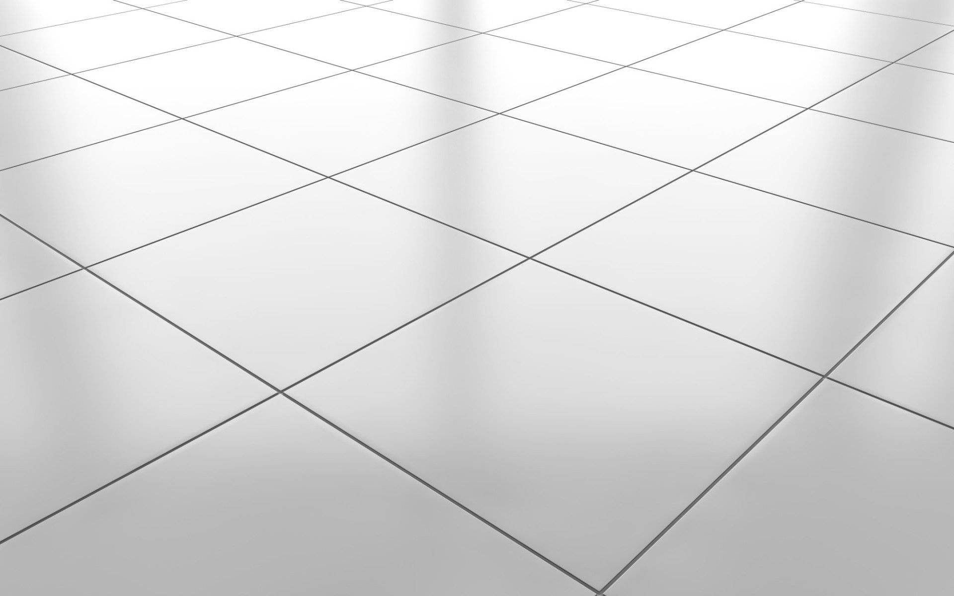 White And Glossy Ceramic Floor Tiles Background