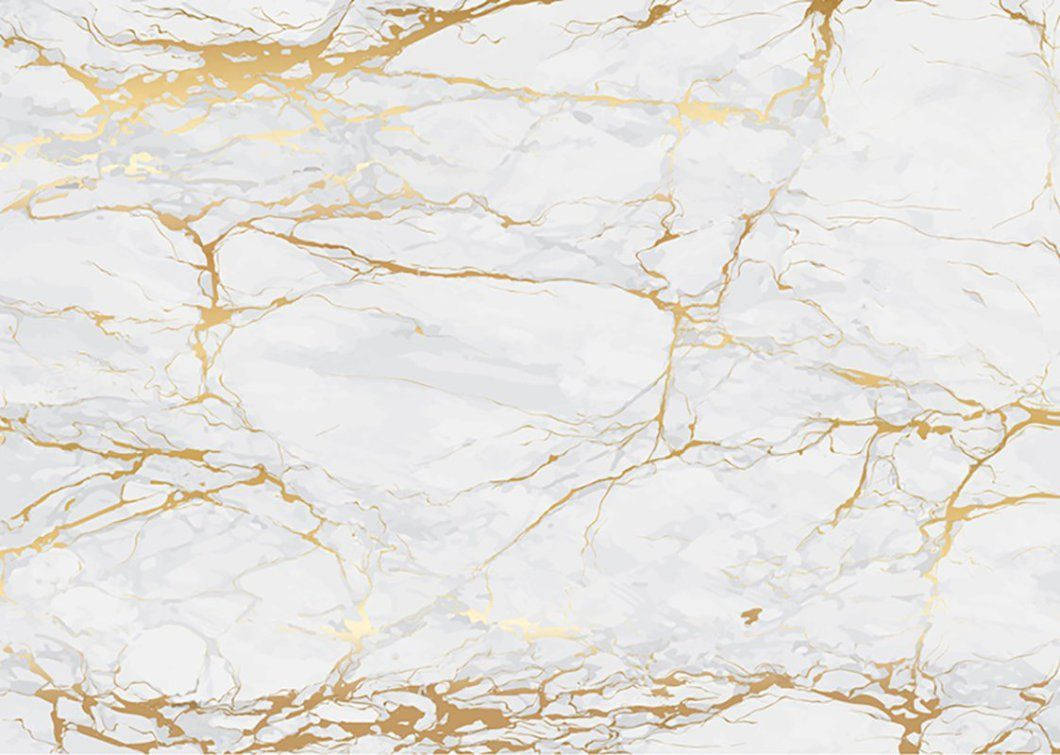 White And Gold Breccia Marble Desktop