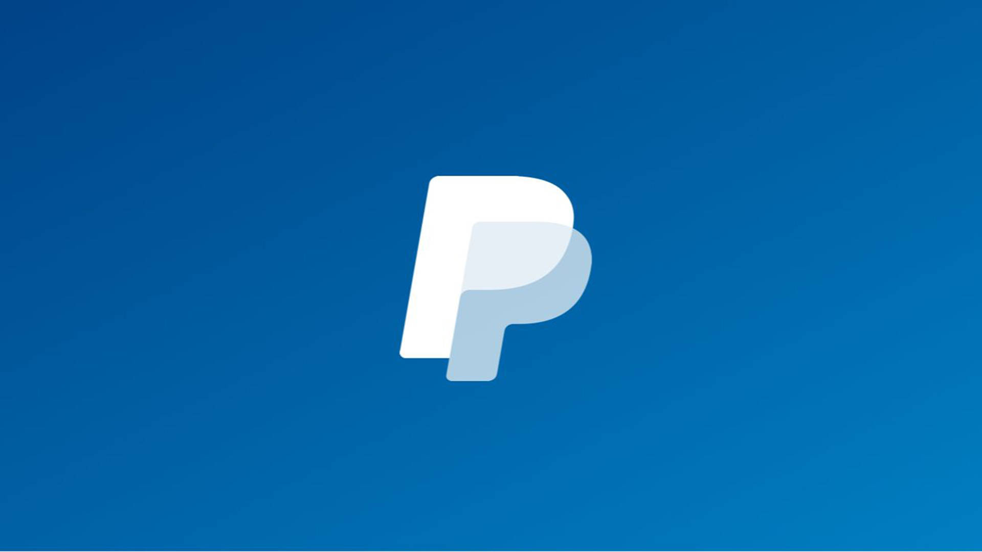 White And Light Blue Paypal Background