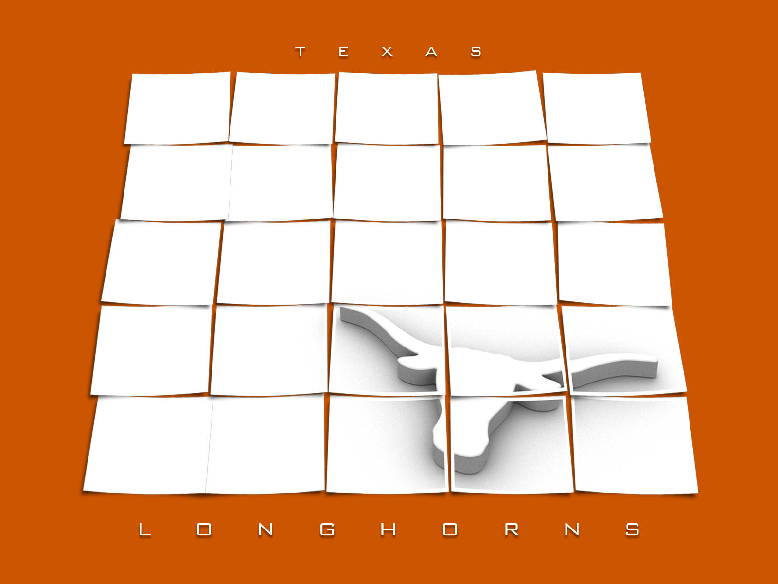 White And Orange University Of Texas Longhorns Poster Background