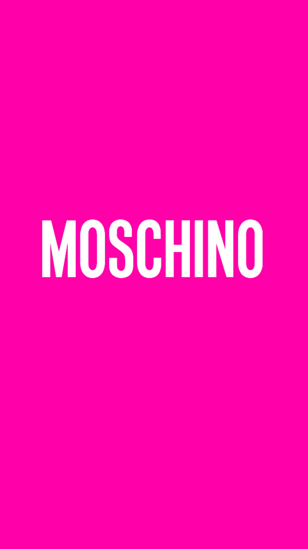 White And Pink Moschino Background