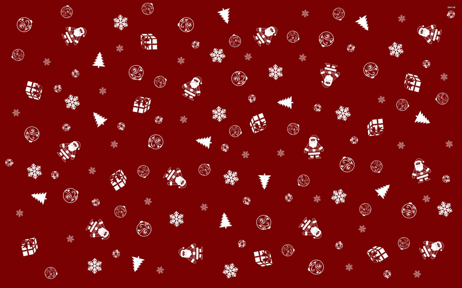 White And Red Christmas Collage